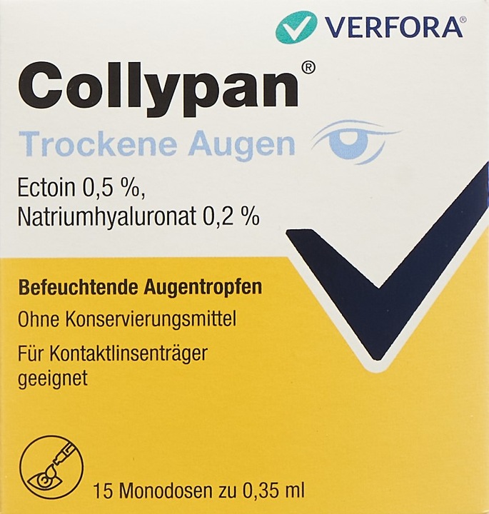 Produktbild Collypan Trockene Augen Monodosis (0.35 ml, 15 Stück)