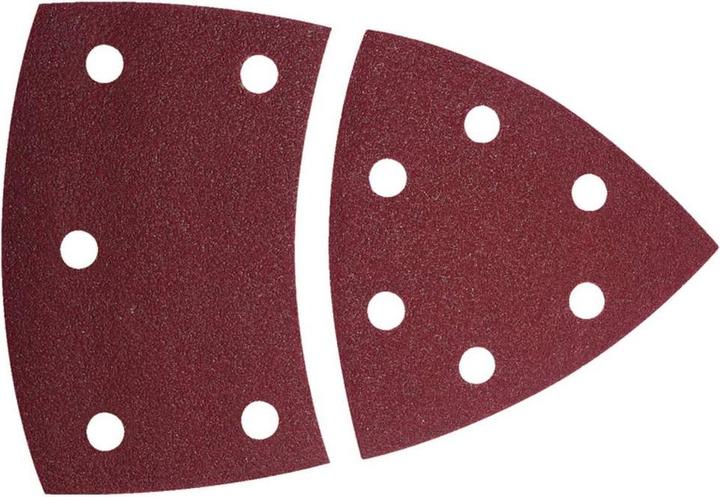 Produktbild wolfcraft 1 Haft-Schleifblätter-Set 15-tlg. Korund (120, 40, 80)
