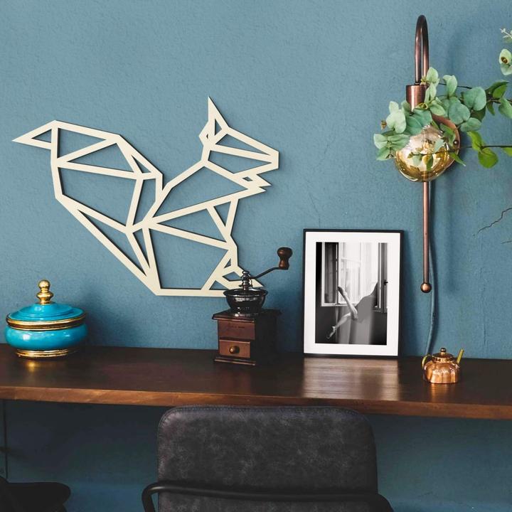 Actual product image Trenddeko Origami squirrel