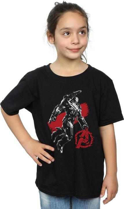 Produktbild Avengers Endgame Mono War Machine TShirt Mädchen aus Baumwolle (128)