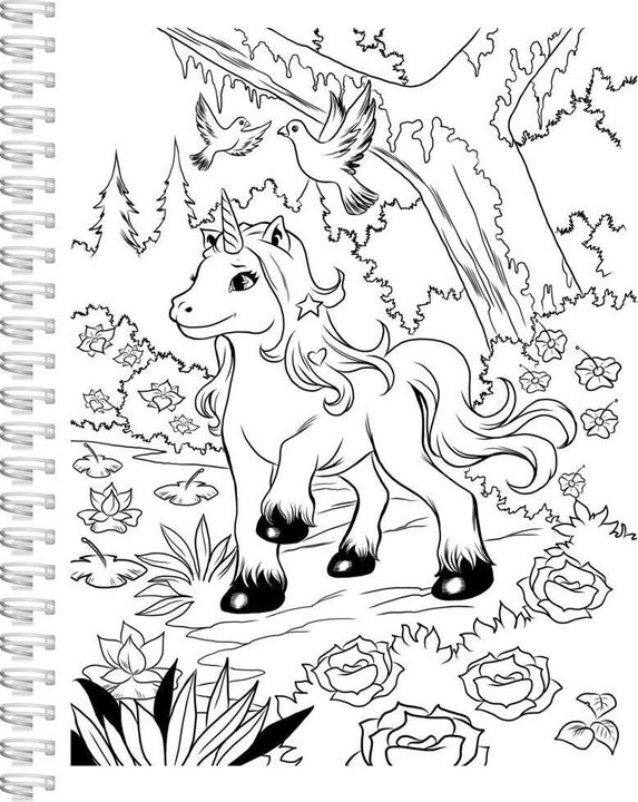 Produktbild Verlag:Einhorn-Malbuch