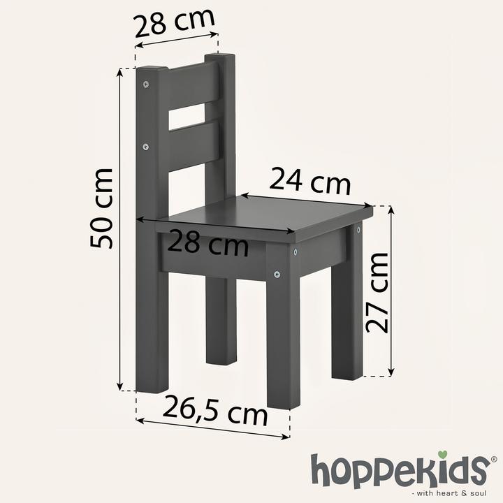 Actual product image Hoppekids Mads high chair (High chair)