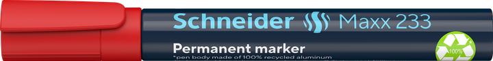 Actual product image Schneider Maxx 233 permanent marker Line width: 1-5 mm Writing colour: red (1x)
