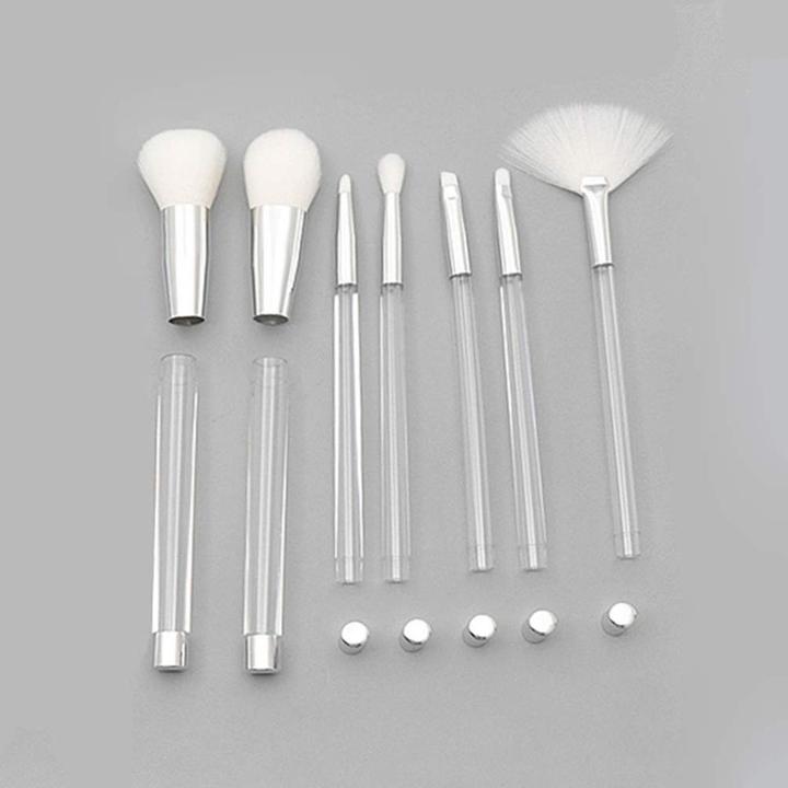 Actual product image König Design Brush Set Makeup Professional 7 pcs. Make Up Brush Set Cosmetic Brushes (Set)