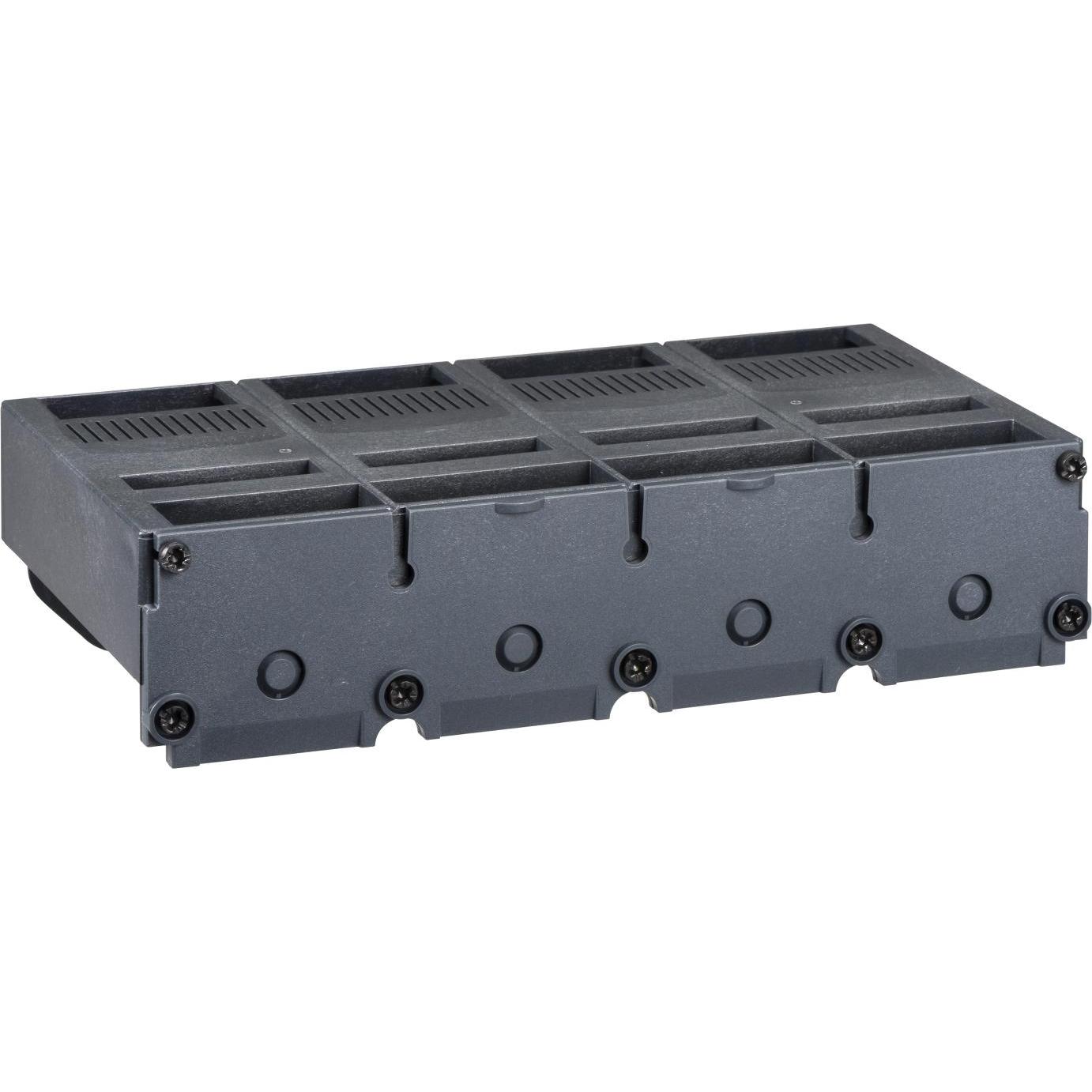 Schneider Electric, Verteilerschrank Zubehör, Kurze Klemmenabdeckung < gt/> 500V 4P LV433694