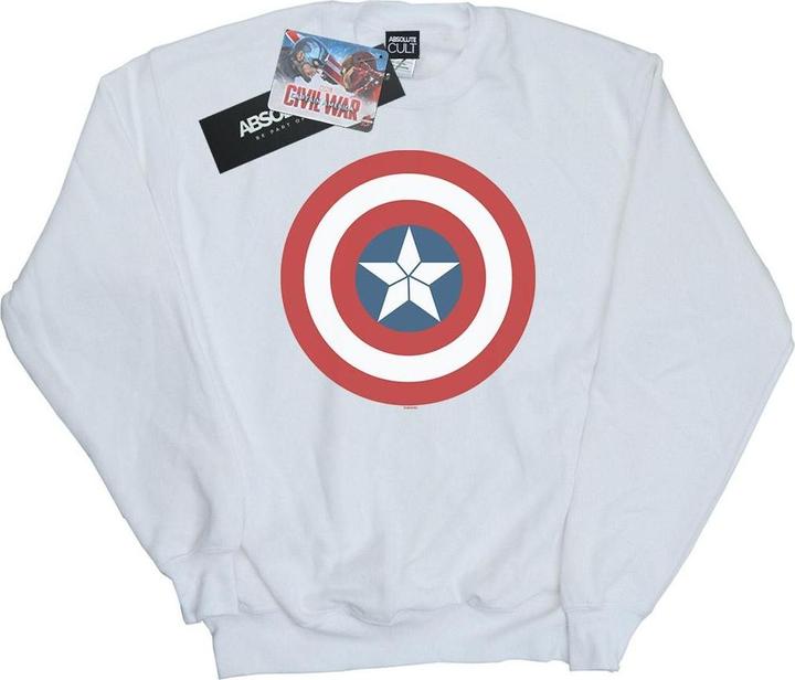 Produktbild Captain America Civil War Shield Sweatshirt Jungen (128)