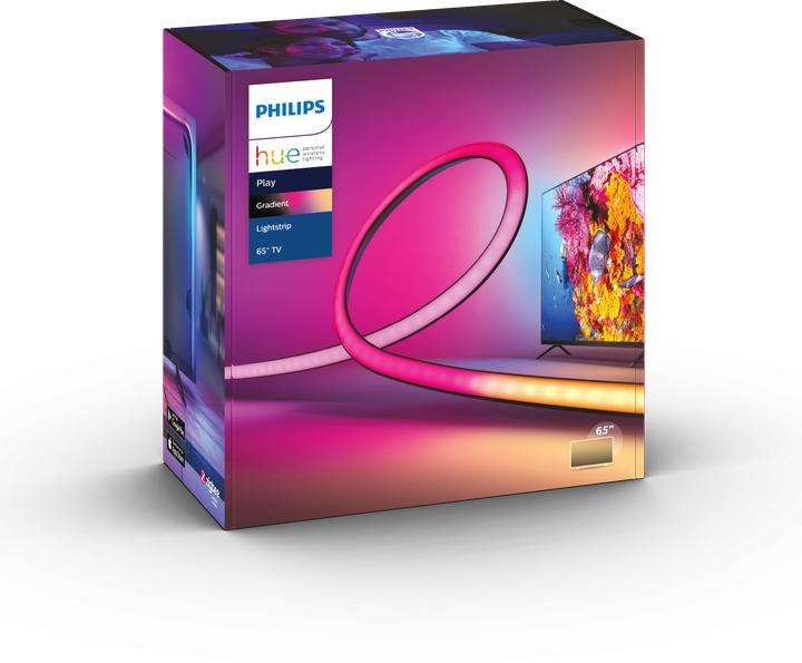 Produktbild Philips Hue Play Gradient Lightstrip 65" (RGBW, 254 cm, Indoor)