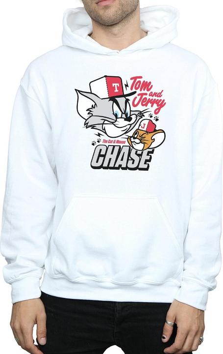 Immagine prodotto Tom & Jerry Cat & Mouse Chase Felpa con Cappuccio Uomo (M)