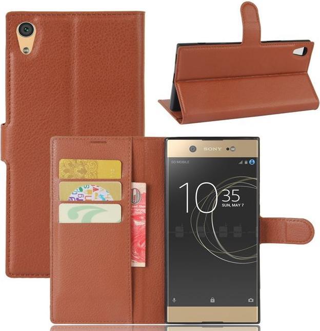 Produktbild MU Classic Hülle aus Leder mit Litchitextur (Sony Xperia XA1 Ultra)
