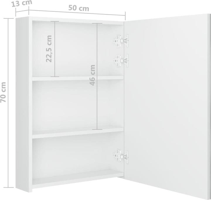 Immagine prodotto vidaXL Eldrys (50 x 13 x 70 cm)