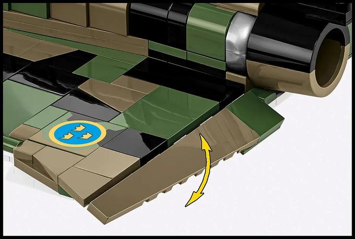 Actual product image Cobi Kampfjet SAAB AJS 37 Viggen - Klemmbausteine