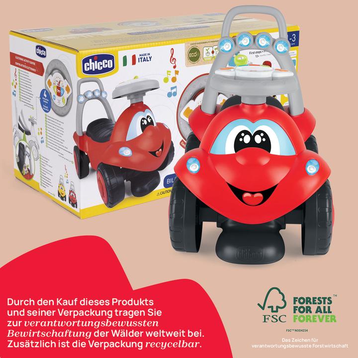 Actual product image Chicco BILLY 2 IN 1 RED