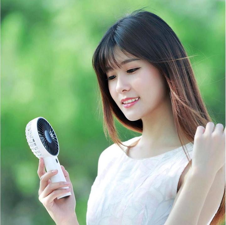 Produktbild Linuo Handventilator GO-F02FD Dunkelblau