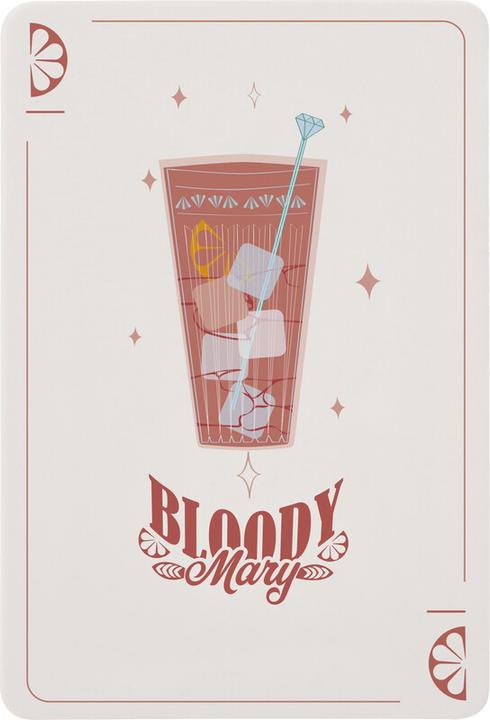 Immagine prodotto Belius Penna a sfera The Cocktail Menu (Blu, Rosso)