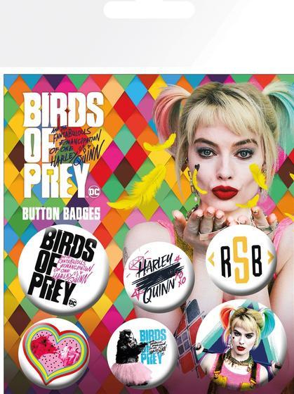 Actual product image GB Eye BIRDS OF PREY - Mix - Pack of 6 Badges