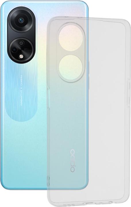 Actual product image Techsuit - Clear Silicone - Oppo A98 5G - Transparent (Oppo A98)