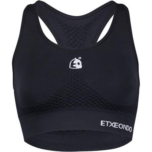 Etxeondo, Sport-BH, Ärmelloses Top (L), Schwarz, L