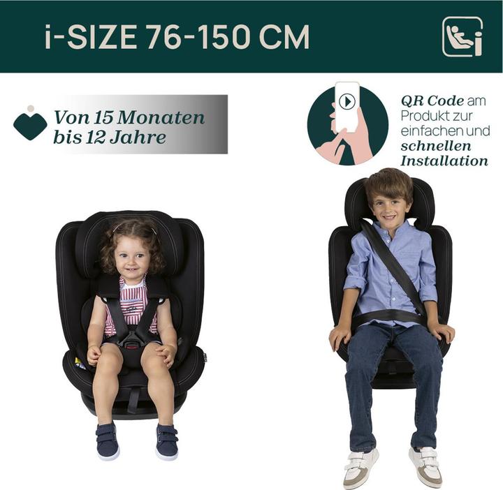 Produktbild Chicco MOKITA I-SIZE CLASSIC 76-150 CM (Kindersitzerhöhung, ECE R129/i-Size Norm)