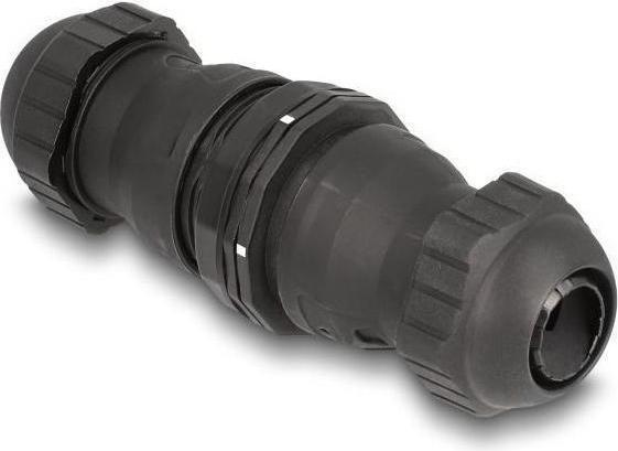 Actual product image Delock Fibre optic cable connector LC duplex socket to LC duplex socket