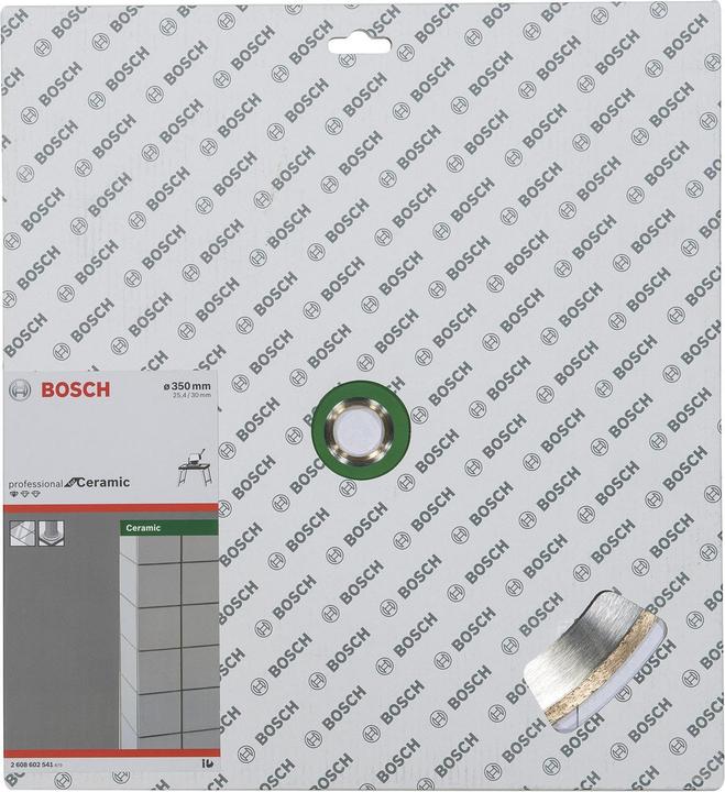 Produktbild Bosch Professional Zubehör Diamanttrennscheibe Standard for Ceramic, 350 x 30 + 25,40 x 2 x 7 mm