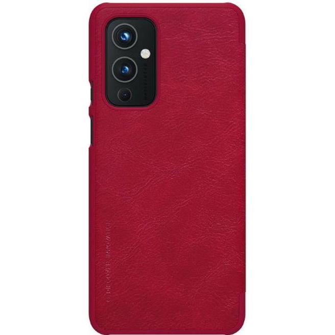 Thumbnail - Nillkin Qin Series (OnePlus 9), Smartphone Hülle, Rot