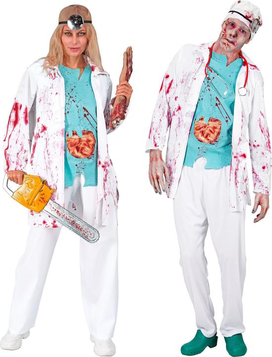 Widmann Zombie Doctor Smock, Shirt (XL)