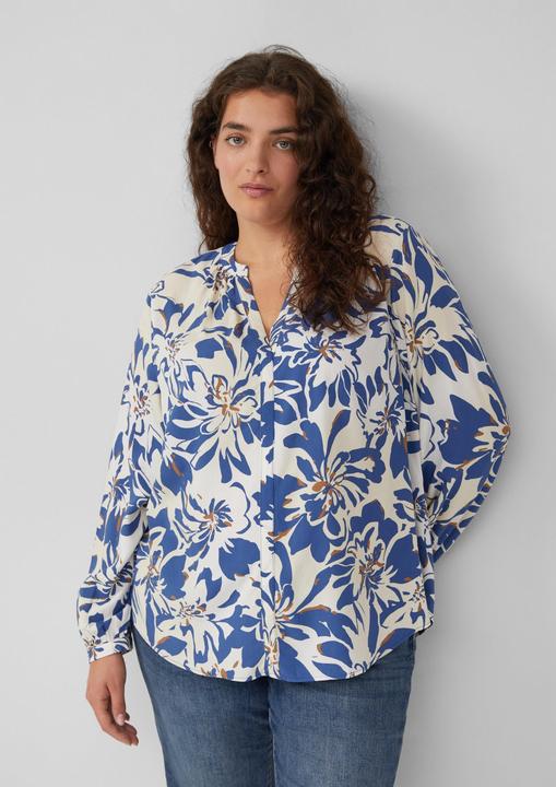 Immagine prodotto s.Oliver Bluse Tunikabluse aus Viskosemix mit All-over-Print (54)