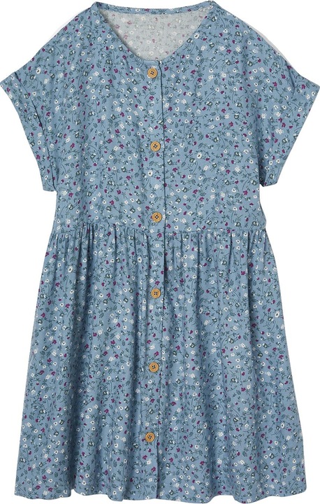 Image du produit Vertbaudet Mädchen Blumenkleid mit Knöpfen (98)