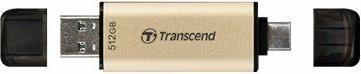 Produktbild Transcend JetFlash 930C (512 GB, USB-C, USB-A, USB 3.2)