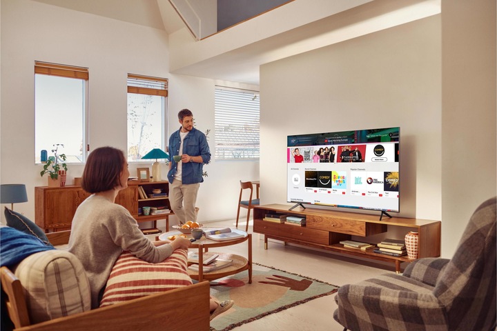 Actual product image Samsung UE85AU7170 (85", AU7170, LCD, 4K, 2021)