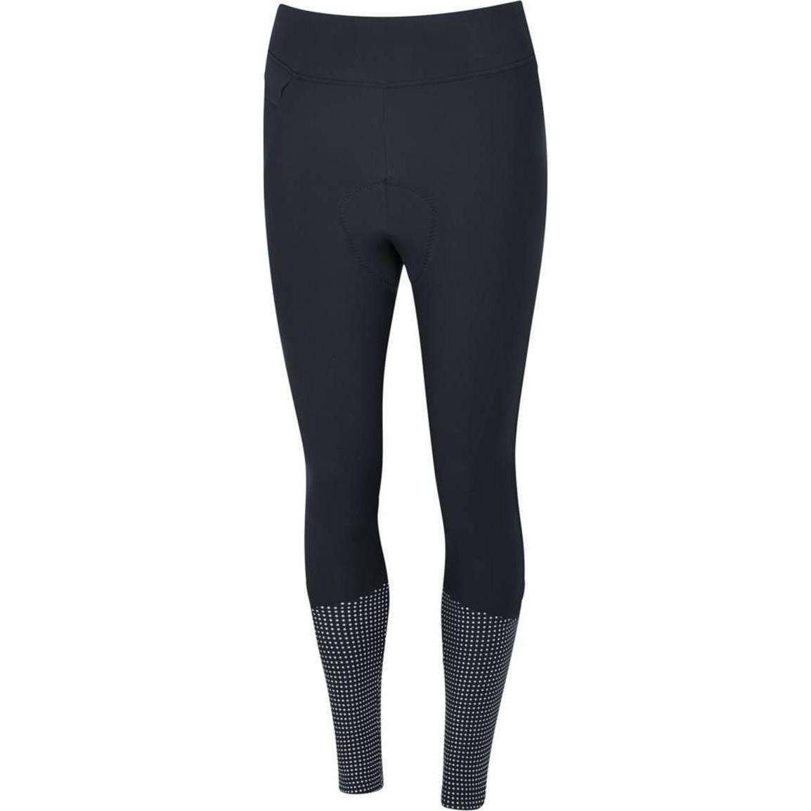 Altura, Damen, Velohosen, Cuissard Long Sans Bretelles Dwr Nightvision (3XL), Schwarz, 3XL