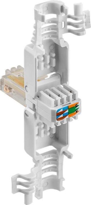 Produktbild Goobay Werkzeugfreier RJ45 Stecker CAT 5e UTP ungeschirmt (Netzwerkkabel Stecker)