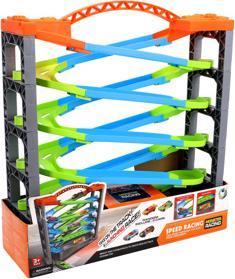 Produktbild Deluxe-Rennbahn mit 5 Ebenen Und 2 Autos