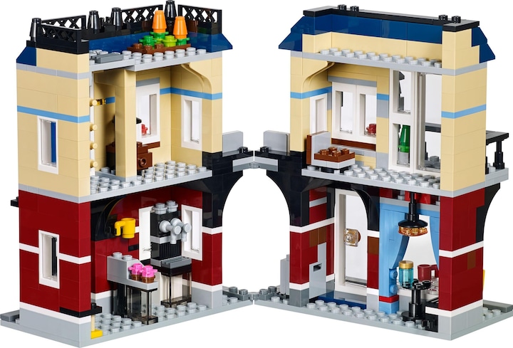 Produktbild LEGO Creator End-Of-Live Set Fahrradladen & Café - 31026 NEU! Teile 1023x (31026)