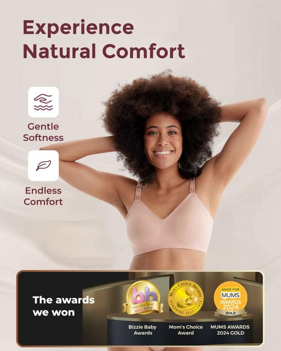 Actual product image Momcozy Nursing Bra YN21 (XL) (XL)