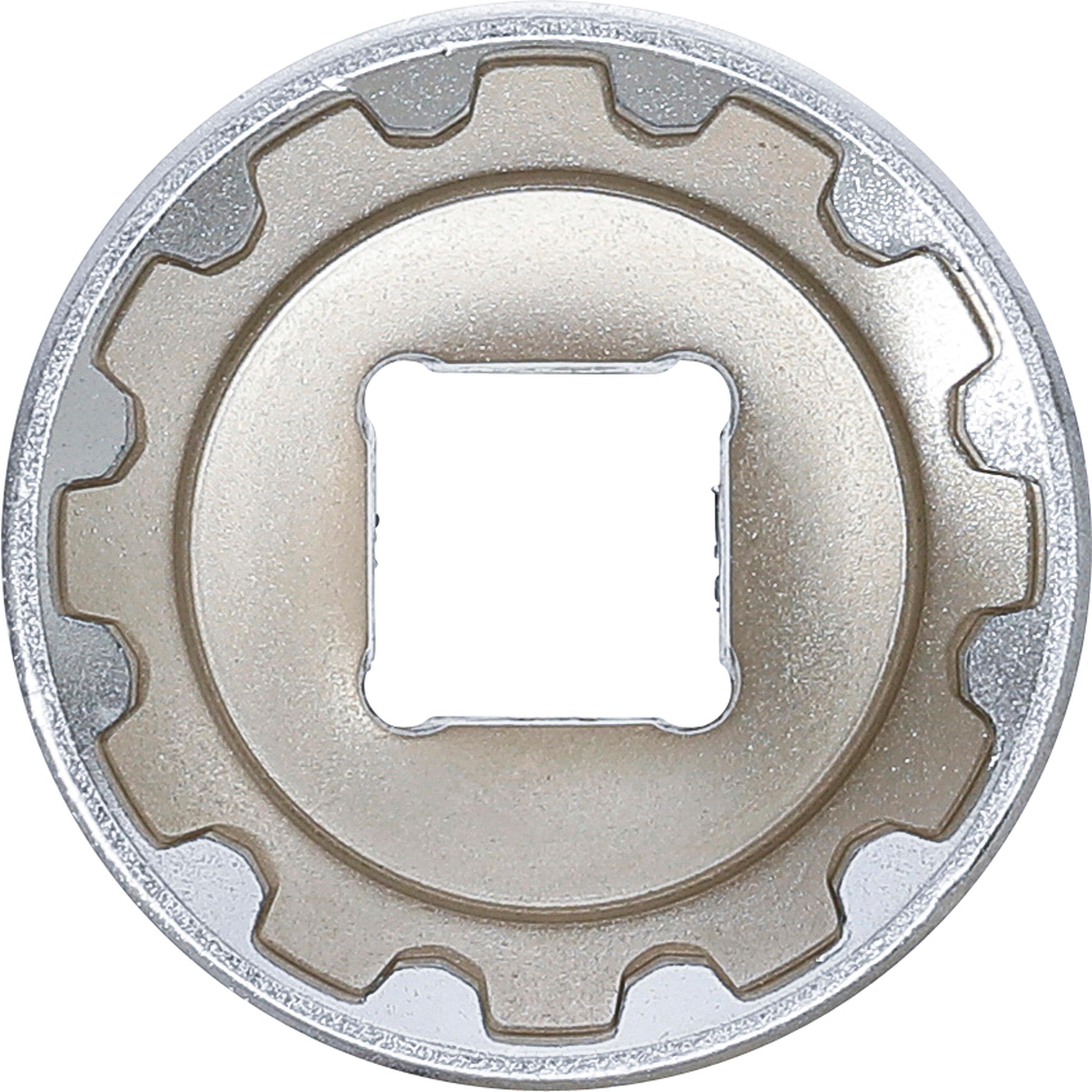 Thumbnail - BGS, Steckschlüssel + Stecknuss, Steckschlüssel-Einsatz Gear Lock Antrieb Innenvierkant 12,5 mm (1/2") SW 30 mm (30 mm)
