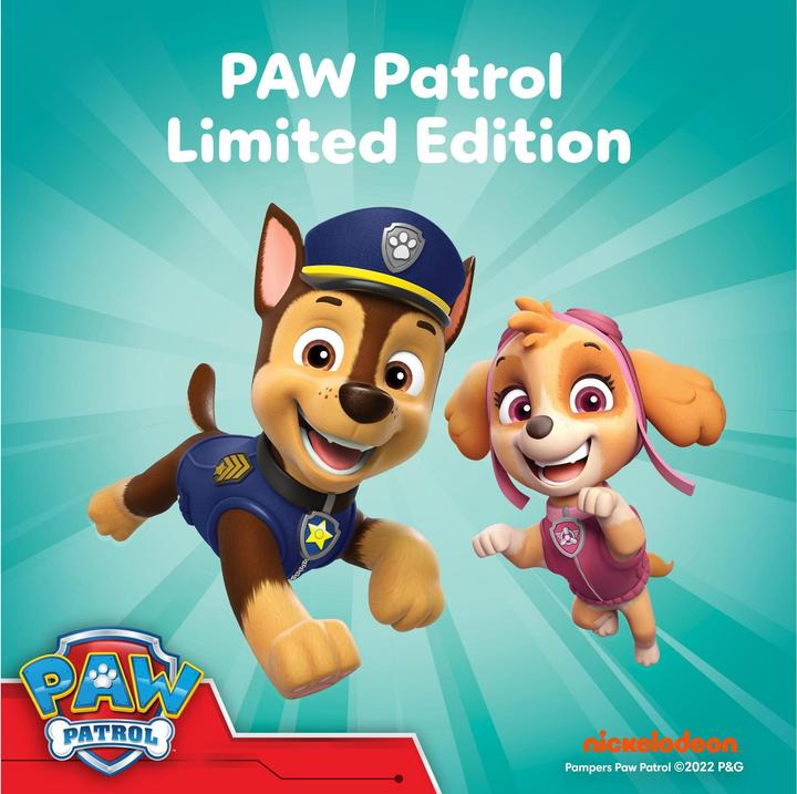 Actual product image Pampers Baby-Dry Pants Paw Patrol (Size 4, Monthly box, 180 pcs.)