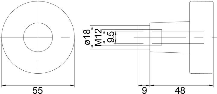 Immagine prodotto Mega Pomelli per porte 37.754 (Pomello della porta)