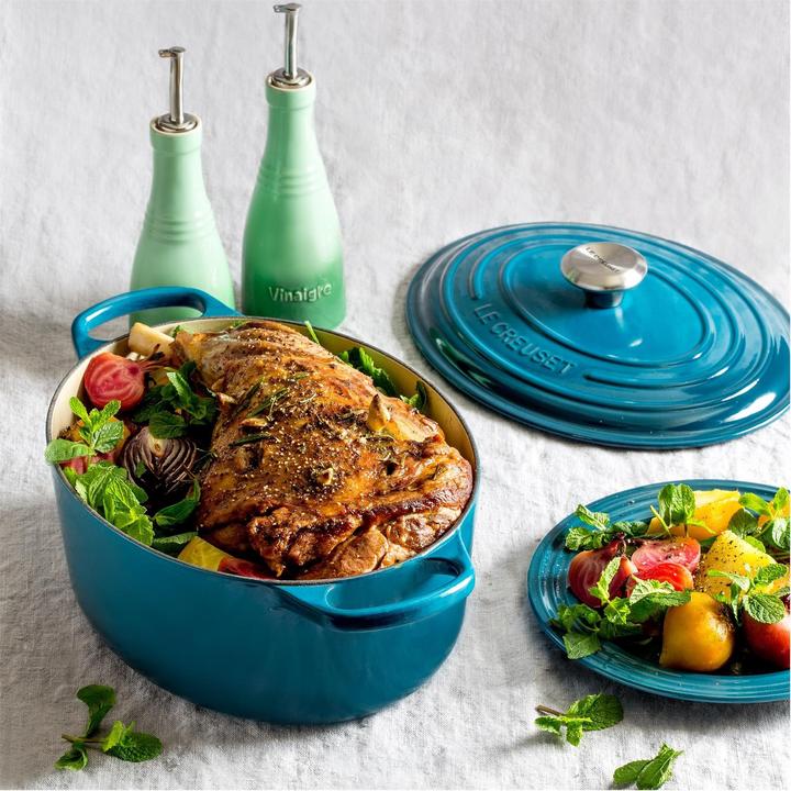 Image du produit Le Creuset Cocotte Signature Ø 29cm, ovale (29 cm, Cocotte + faitout, Fonte)