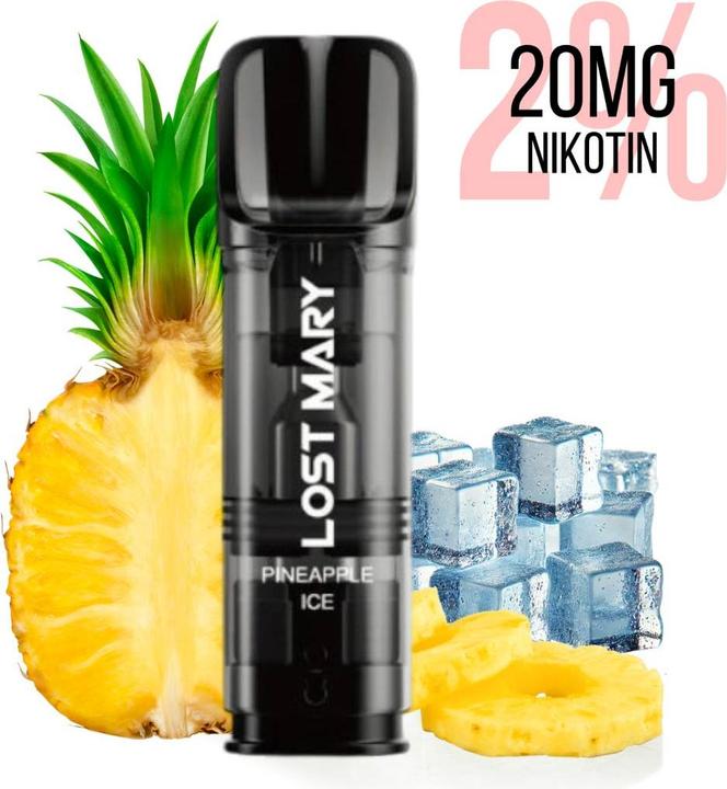 Immagine prodotto Lost Mary Tappo - Cialde da 2ml, Ananas ICE (Ananas)