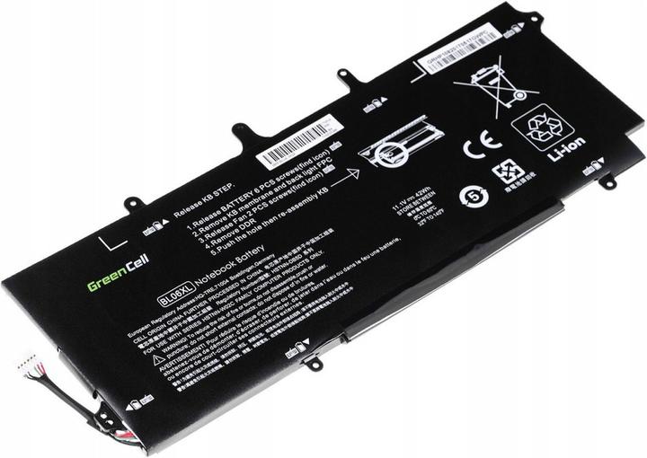 Actual product image GreenCell HP108 (6 Cells, 3100 mAh)