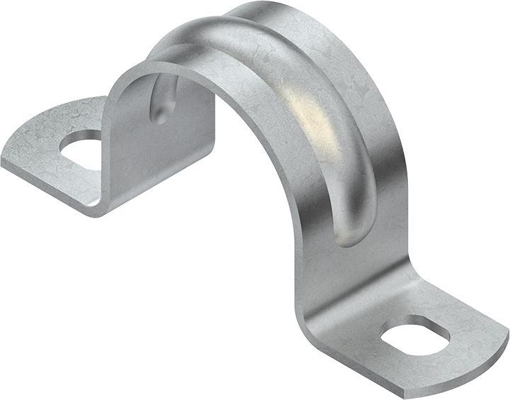 Actual product image Kleinhuis HKL 736M25 Fastening clamp ST double-lobed M25 736M25