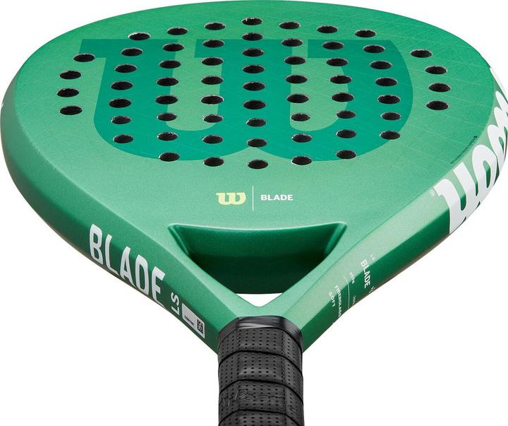 Actual product image Wilson Blade LS V3 Padel Racket, green