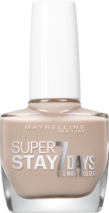 Maybelline New York Superstay 7 Days City Nudes (890 Greige Steel, Vernis à ongles effet gel)