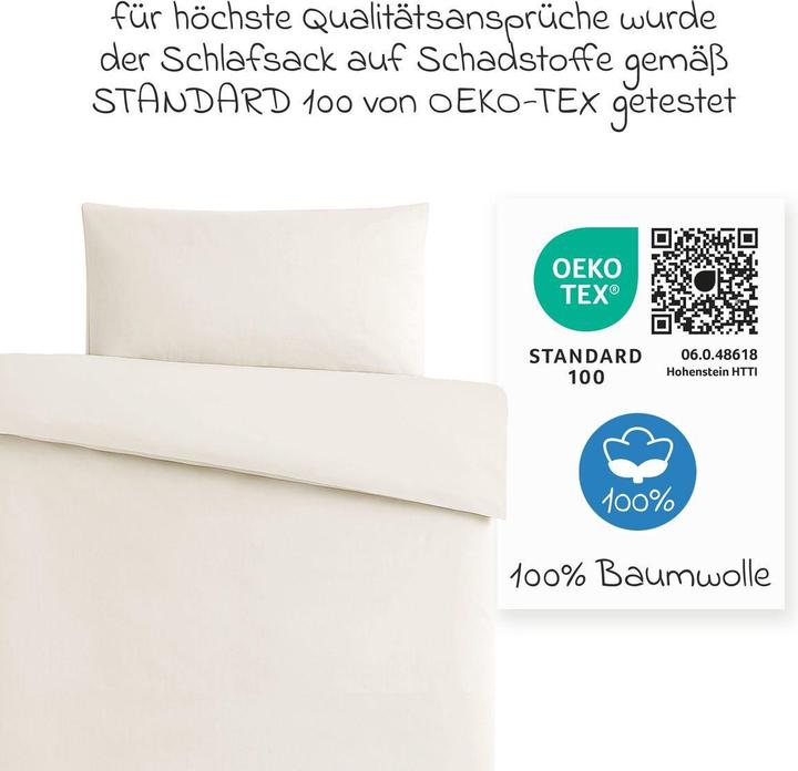 Actual product image Makian Babybettwäsche & Bettsets Bettwäsche 100 x 135 cm / 40 x 60 cm - Uni