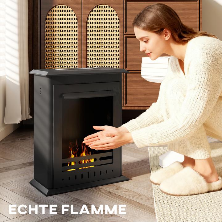 Immagine prodotto Homcom Ethanol-Kamin Stahl, Edelstahl Schwarz