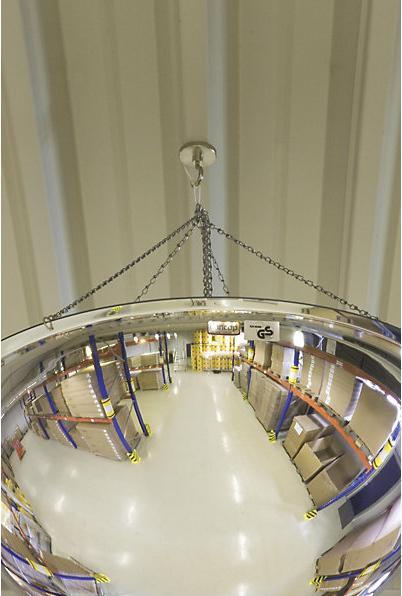 Actual product image kaiserkraft Panoramic mirror (60 x 29 cm)