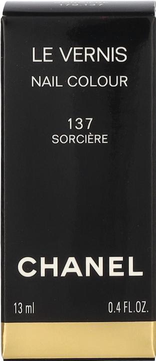 Actual product image Chanel Le Vernis 137 Sorcière (137 Sorcière, Colour paint)