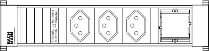 Image du produit Bachmann Prises multiples BACH (3x)