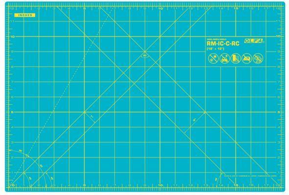 Immagine prodotto Olfa Tappetino da taglio 45x30cm blu (45 x 30 cm)